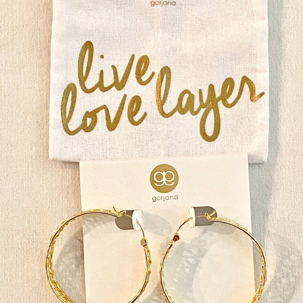 Gorjana Gold hoops